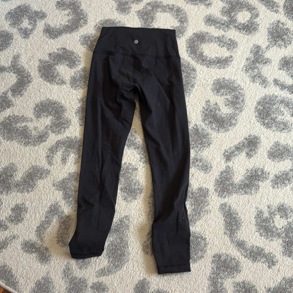 Lululemon Black High-Waisted Leggings - Picture 2 of 3